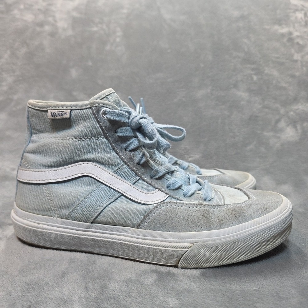 Vans Gilbert Crockett High Men's Size US 7 721454 Light  Grey Blue‎